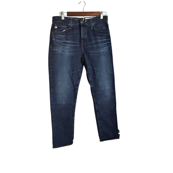 AG Adriano Goldschmied The Legging Ankle Jeans Size 27 Dark Wash Stretch Denim - Picture 1 of 8
